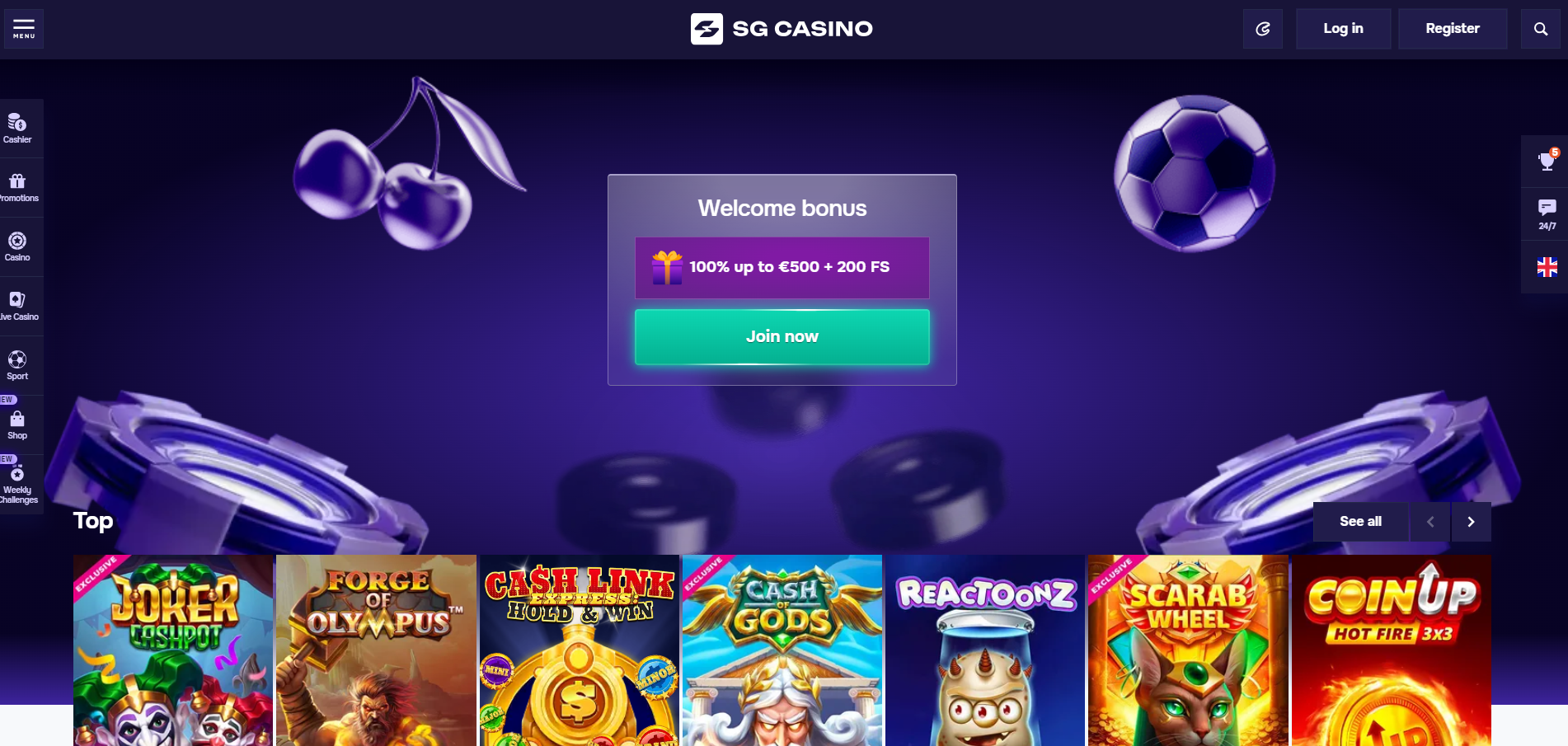Online Casino SG
